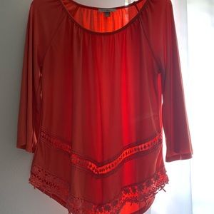 Orange/Coral Dress Shirt